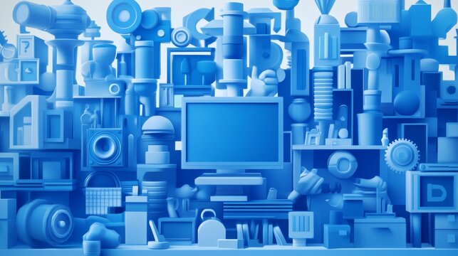 Key visual graphic design focused on brand identity, featuring unique color palettes, typography, and logo elements to create a strong, cohesive visual presence