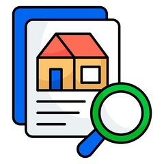 Premium download icon of home relocation