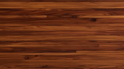 A rich, polished wooden floor showcasing deep brown tones and natural grain patterns, perfect for interior design and aesthetic appeal.