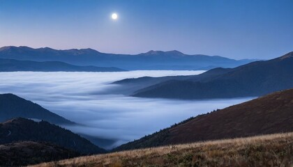 幻想的な雲海の風景