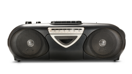 Old stereo tape recorder