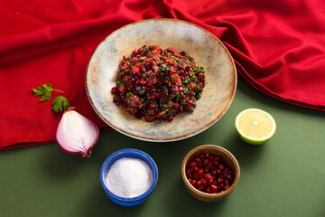 Pomegranate and Beetroot Tabbouleh