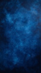 Naklejka premium Textured dark blue painted backdrop mockup photo. AI Generated