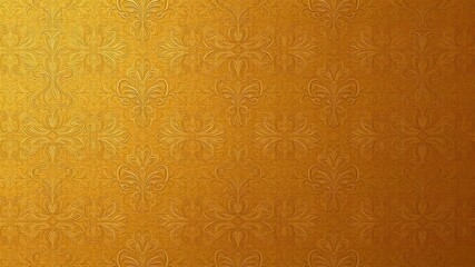 Intricate and luxurious royal floral wallpaper with gold accents and a vintage feel, opulent, texture, background