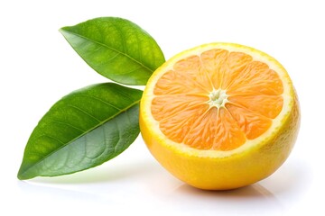 Fototapeta premium lemon with leaves