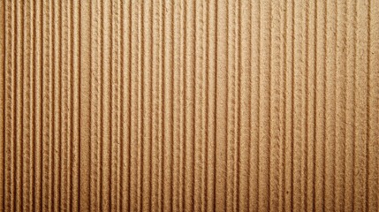 Textured Brown Cardboard with Vertical Stripes