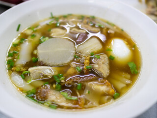 Delicious chicken soup recipe home kitchen food cozy environment close-up comforting concept