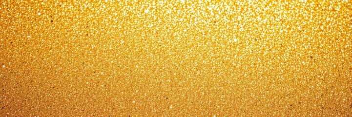 Shiny gold foil background with soft light reflections, sparkly, texture, bright