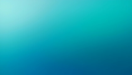 Obraz premium Teal Gradient Background Abstract Smooth Ocean Water Texture for Design Projects