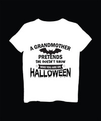 Happy halloween t shirt design