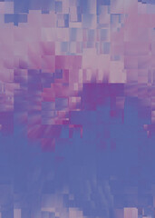 An abstract glitch art texture background image design.