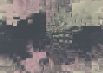 An abstract glitch art texture background image design.