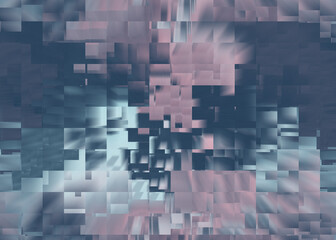 An abstract glitch art texture background image design.