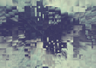 An abstract glitch art texture background image design.