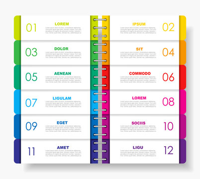 Infographic design template with place for your data. Vector illustration. - Powered by Adobe