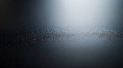 Glossy Black Abstract Surface with Subtle Gradient Reflections for Modern Designs