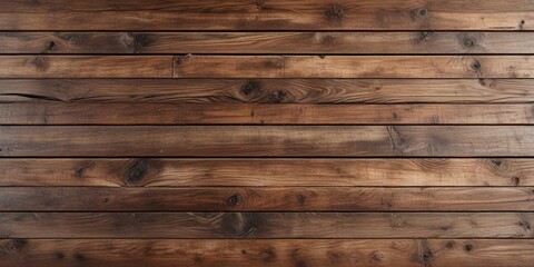 Fototapeta premium Brown wood plank pattern with worn and faded effect, wood texture, aged wood look, rustic wood