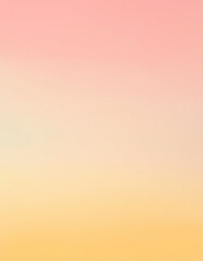 Soft Pink and Yellow Gradient Background  Pastel Color Blend  Abstract Texture  Smooth Tra