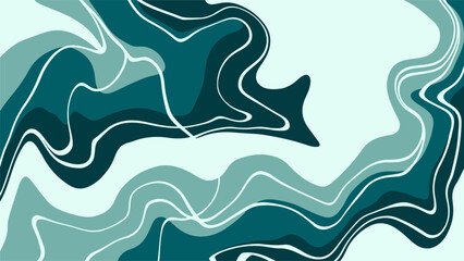 Blue Green Marble Abstract Background, Natural Texture Marble Style.
