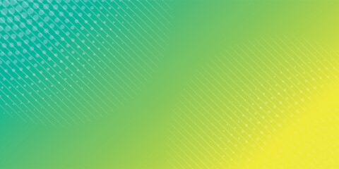 Green gradient minimal vector background with dotted and circle shape. Abstract halftone textured backdrop for banners, presentations