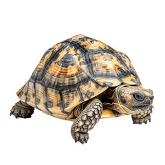 Obraz premium Greek Tortoise Close-Up 