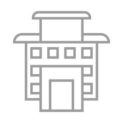 School Building Icon Design