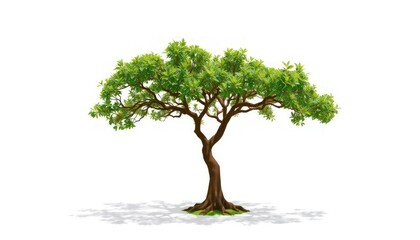 tree isolated on white background