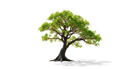 tree isolated on white background
