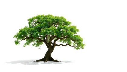 tree isolated on white background