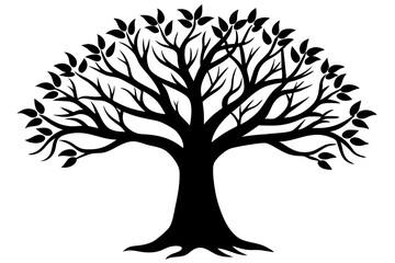 Obraz premium Tree with sprawling branches