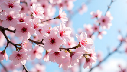 Fototapeta premium Cherry Blossom Spring Flowers, A Guide