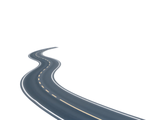 road with a background