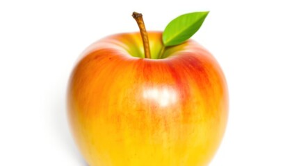 Apple Isolated On White Background