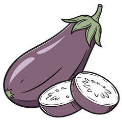 eggplant and onion