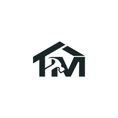 real estate symbol, vector illustration