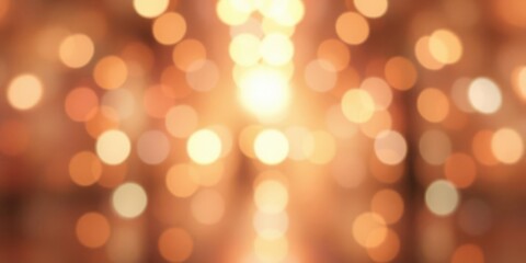 Obraz premium Abstract blurred lights, customizable color palettes and intensity, dark, banner