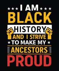 Fototapeta premium Black History Quote Design – Inspirational 