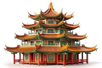 Fototapeta premium Celebrate the Lunar New Year with this collection of graphic elements in PNG format with a transparent background.