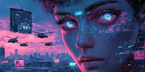 Futuristic Concept of Shared Biome in Urban Landscape