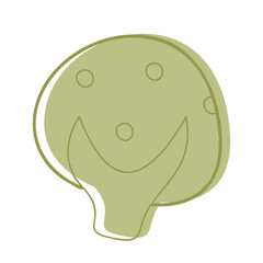 Bush color. Clip art for your projects.