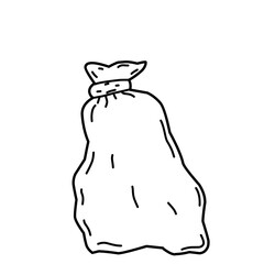Doodle Plastic Bag 