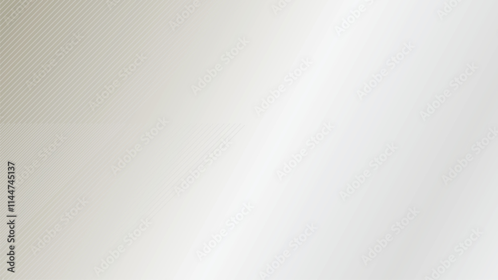 Wall mural minimalist abstract grey and white gradient background with a subtle linear pattern, for various des