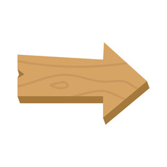 Illustration of an Wooden Board Signs