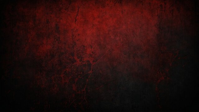 Black and red grunge texture background