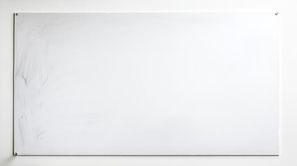 Obraz premium Office Whiteboard Texture Solid White Background - Clean, blank whiteboard ready for ideas, planning, presentations, brainstorming, and teamwork. A symbol of new beginnings and potential.