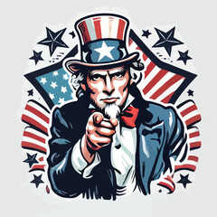 uncle sam vector