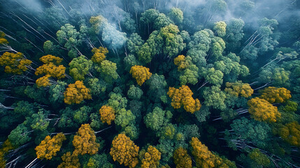 Forests capturing carbon dioxide, mitigating climate change effects, forest resources weather, carbon sequestration