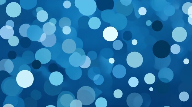 Daire &ouml;ğeleri olan soyut mavi modern arka plan. Dijital teknoloji kavramı. vekt&ouml;r ill&uuml;strasyonu