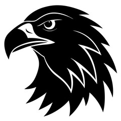 eagle head vector illustration