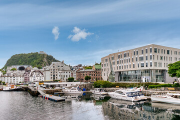 Alesund is a city and municipality in Møre og Romsdal county, Norway. It is a port 236 km northeast of Bergen